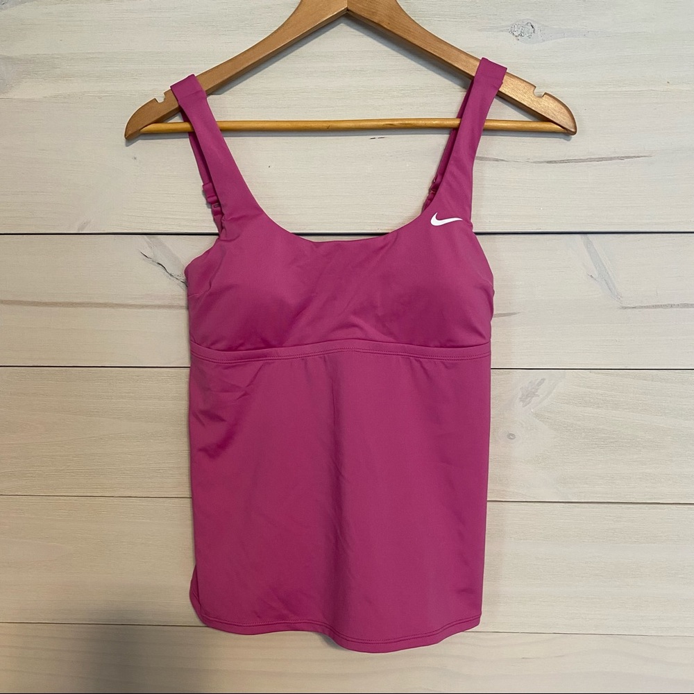 NIKE tankini swim top sz S